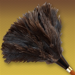 14" Apex Line Premium Ostrich Feather Duster - Gray (ALTAAP14G)